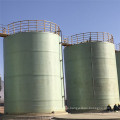 50000 litros FRP GRP Fiberglass Tank HCl ácido de ácido